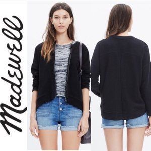 Madewell Full Zip Knit Jacket 100% Cotton Jacquard